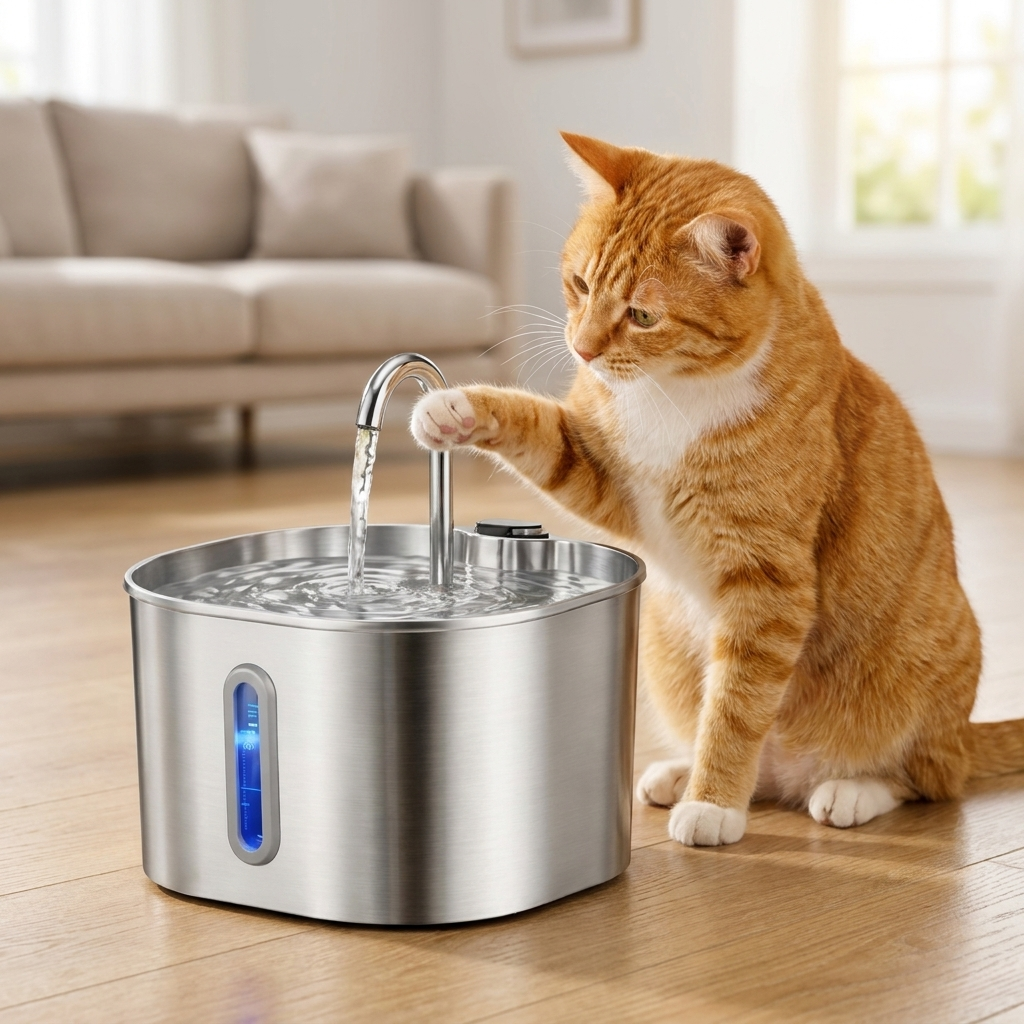Katt Drikkefontene